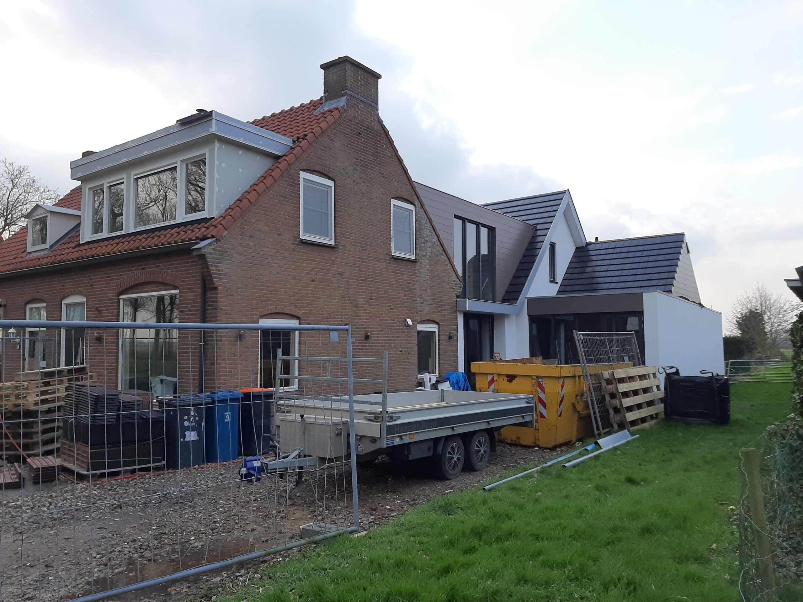 150m2 uitbouw woning